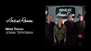 Jonna Tervomaa  Minä Toivon live – Genelec Artist Room [upl. by Artair]