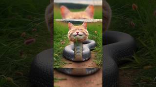 Cat With Snake Body 🙀🙀 cat cute story [upl. by Fax]