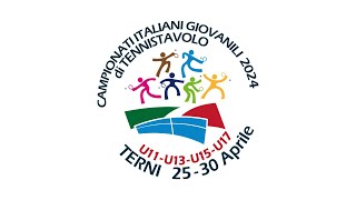 Campionati Italiani Giovanili U11 U13  Singolo  T8 T9 [upl. by Amatruda]