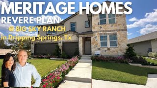 Meritage Homes Revere Plan in Dripping Springs Tx [upl. by Guerin]