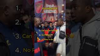 Top 5 Football TV Moments 🤣 [upl. by Renell865]