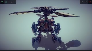 Besiege  Transformer MK3 Helicopter [upl. by Ynalem]