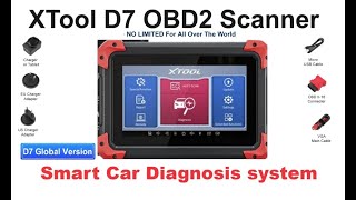 XTool D7 OBD2 Scanner  Smart Car Diagnosis system [upl. by Duggan]