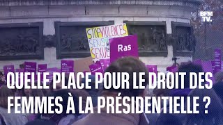 Quelle place pour le droit des femmes à la présidentielle de 2022 [upl. by Aliahs]