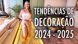 TENDÊNCIAS DE DECORAÇÃO 2024  2025 [upl. by Martijn]