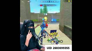 না না 😒😒 cutejannatgaming garenafreefire girlgamer jannatgaming short freefire [upl. by Davita]