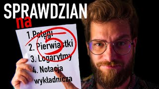 ✅Sprawdzian na 5❗️MEGA POWTÓRKA z potęgi pierwiastki logarytmy notacja wykładnicza [upl. by Otrebmuh]