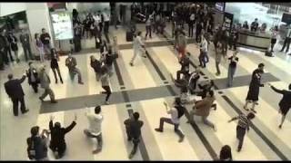 Beirut Duty Free Rocks Airport with Dabke Dance  Flash Mob  دبكة في مطار بيروت [upl. by Roddie]