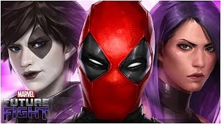 STRAIGHT OUTTA THE COMIC DEADPOOL amp XFORCE Update 43 First Impressions  Marvel Future Fight [upl. by Hanus537]