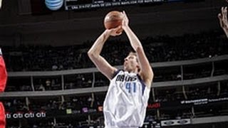 Dirk Nowitzki Passes Jerry West on the AllTime Scoring List [upl. by Oivalf51]