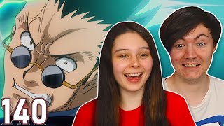 LEORIO PUNCHES GING  Hunter X Hunter Ep 140 REACTION amp REVIEW [upl. by Deerdre929]