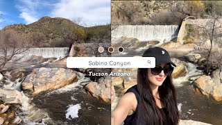 SABINO CANYON TUCSON ARIZONA canyonhiketrailstucsonarizona [upl. by Larimore843]