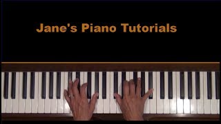 Blueberry Hill Piano Tutorial [upl. by Eboh299]