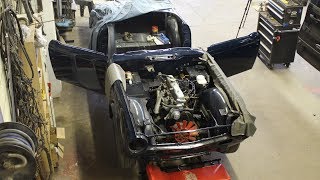 1973 Triumph TR6 Restoration  Part 13  Assembling begins [upl. by Haggar]