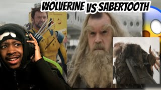 NEW Deadpool amp Wolverine Shows SABERTOOTH VS WOLVERINE Live Reaction [upl. by Byran761]