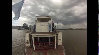 Paddle Steamer Enterprise  Lake Burley Griffin  Canberra [upl. by Alrac359]