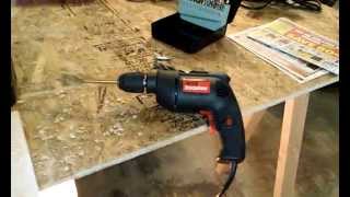 Drillmaster 38 in Variable Speed electric Drill Review [upl. by Anwahsiek]