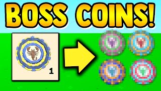 NEW BOSS COINS update item  Islands ROBLOX Leaks [upl. by Lamoree304]