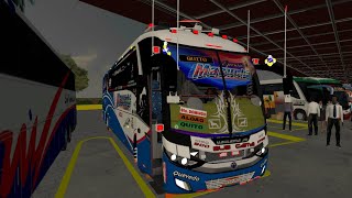 bus megabus 700 hino ak cooperativa Macuchi proton bus simulador [upl. by Noreht44]