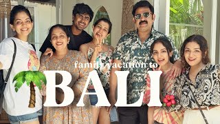 Family Trip To Bali🌴PART 1  Hansika Krishna [upl. by Ahsenrad521]