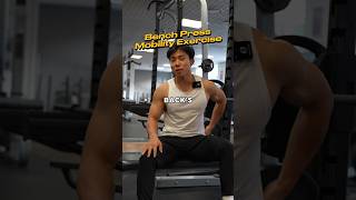 💪🏼 Bench Press Mobility Exercises to Save Your Back [upl. by Anialeh]