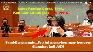 SAMBIL MENANGIS IBU INI MEMOHON AGAR GURU HONORER DIPERHATIKAN [upl. by Arron197]