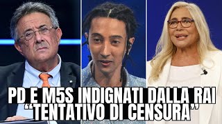 PD E M5S INDIGNATI DALLA RAI CASO SANREMO GHALI “TENTATIVO DI CENSURA” [upl. by Bambi]