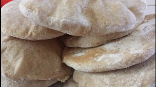 Receta de Pan de Pita [upl. by Yrannav]