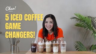 GET THE SECRET TO DELICIOUS ICED COFFEE DRINKS USING ESPRESSO SHOTS caferecipes [upl. by Charline210]