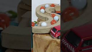 Marble Run ASMR Shorts 12 automobile marble shorts marblerun [upl. by Seabrook]