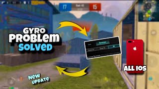 How to Fix Gyroscope Not Working in iphone 7  100  fix it in PUBG mobile  solve it in all ios [upl. by Babara242]