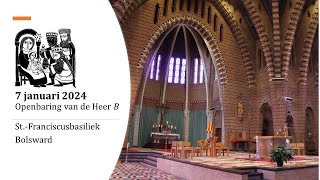 Eucharistieviering  7 januari 2024  St Franciscusbasiliek te Bolsward [upl. by Paviour]