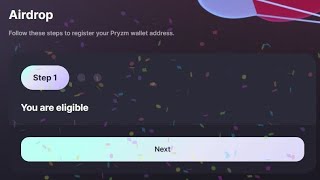 Tutorial for DYM EVM wallet 🪂 PRYZM Airdrop✔️ Eligibility COSMOS OSMO TERRA TIA DYM INJ [upl. by Eahsal]