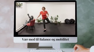 30 min Balance og mobilitet med Tine fredag den 1511 kl 830900 LIVE [upl. by Atsev]