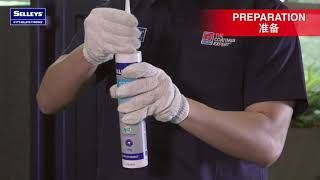 Selleys S301 Acetoxy Silicone Sealant  Leakage proof your house [upl. by Ydisahc20]