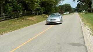 2004 mercedes benz sl 500 last run by muffler delete [upl. by Wershba]