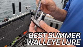 Walleye FISHING HOT Summertime BAITS [upl. by Ayit]