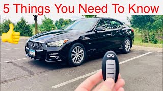 5 Things You Didnt Know about the Infiniti Q50 [upl. by Nainatrad]