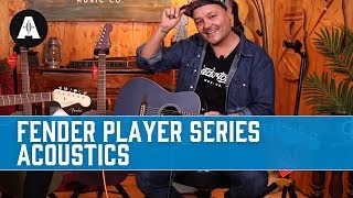 Fender Player California Acoustics  Bold Vibrant and Stylish [upl. by Radbun]