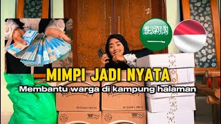 Menyalurkan sedekah dari warga Arab Saudi untuk keluarga di desa Madura [upl. by Downall]