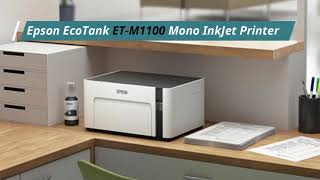 Epson EcoTank ETM1100 Mono InkJet printer review [upl. by Jarita]