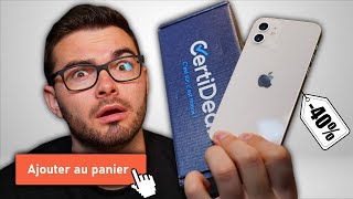 JE TESTE UN IPHONE RECONDITIONNÉ CERTIDEAL  ça vaut le coup [upl. by Urissa441]