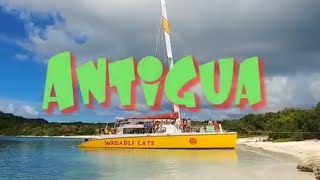 Catamaran Cruise around Antigua Wadadli Cats [upl. by Auka151]