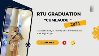 RTU  BATCH 2024 GRADUATION PART 1 [upl. by Alomeda]