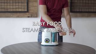 Mimosa Baby Food Steamer amp Blender [upl. by Ayalahs]