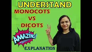 Monocots Vs Dicots  Amazing Explanation [upl. by Hairahcaz129]