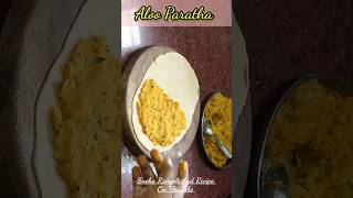 🌹Aloo Paratha🌹 Breakfast Recipe shorts youtubeshorts ytstudio viralvideo [upl. by Jecho]