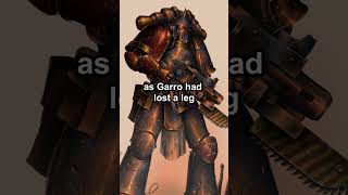 The MARINE who called Rogal Dorn BLIND Nathanial Garro warhammer40k lore explained [upl. by Othella]