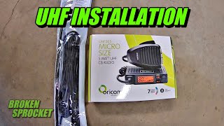 Oricom UHF Radio Installation made easy [upl. by Brigette319]