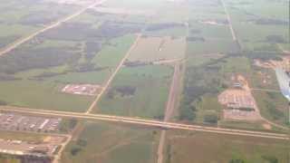 Great Lakes Airlines Beech 1900D Landing in Minneapolis MSP [upl. by Chubb55]